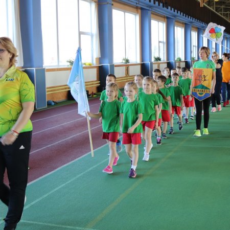 Renginys "Bėk, šok, mesk" 2019 04 04