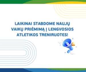 Laikinai stabdomas naujų vaikų priėmimas