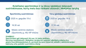 Renkami atstovai į Mokyklos tarybą!