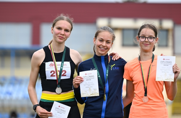 Klaipėdos jaunieji lengvaatlečiai – tarp stipriausių Lietuvos jaunučių
